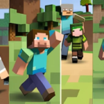 minecraft (2009) game icons banners