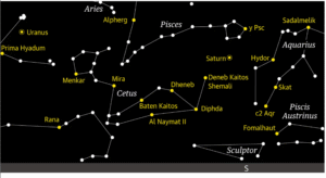 Starwatch: Track Cetus, the Sea Monster, Sprawling Across the Night Sky